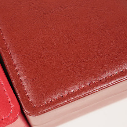 A Spot rounded corner flip pu leather watch box, jewelry packaging box, bracelet box, watch jewelry storage box, jewelry box. - Mixbatch