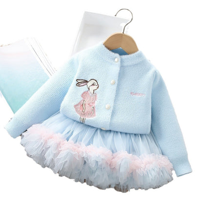 A girls sweater set