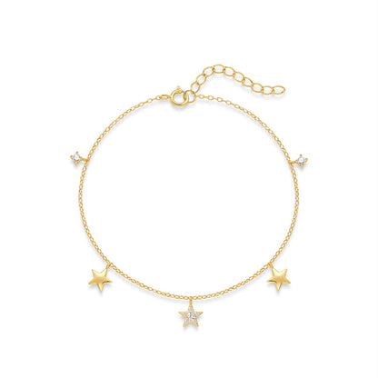 A S925 Silver Star Bracelet