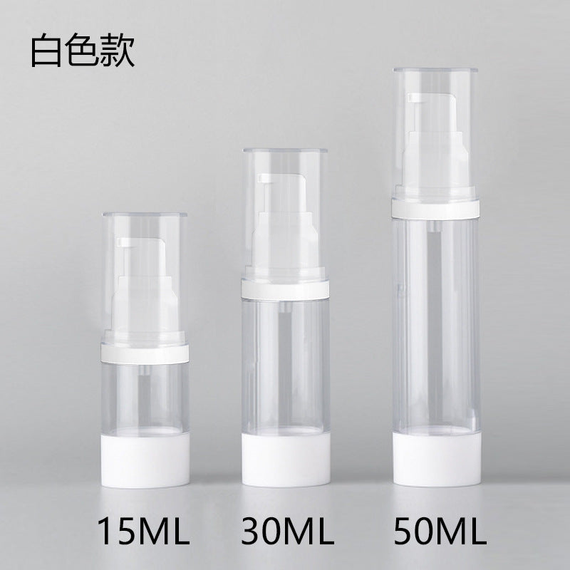 A Transparent vacuum bottle container