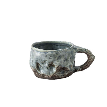 A creative ceramic cup and saucer