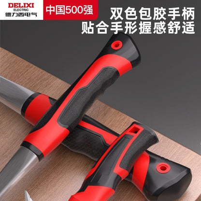 A West Electric Claw Hammer Mini Household Hammer Woodworking Special Right Angle Plastic Handle Anti-skid Integrated Small Hammer