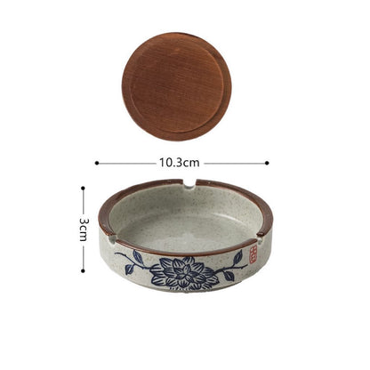 New Chinese ceramic ashtray