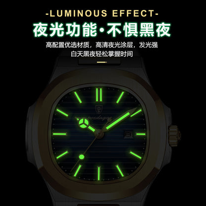A luxury new ladies watch ultra-thin luminous quartz watch