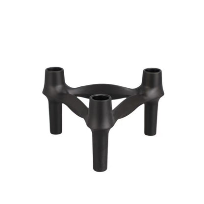 A tripod candlestick alloy decorative ornament