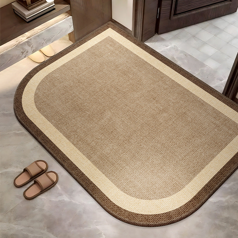 A carpet floor mat