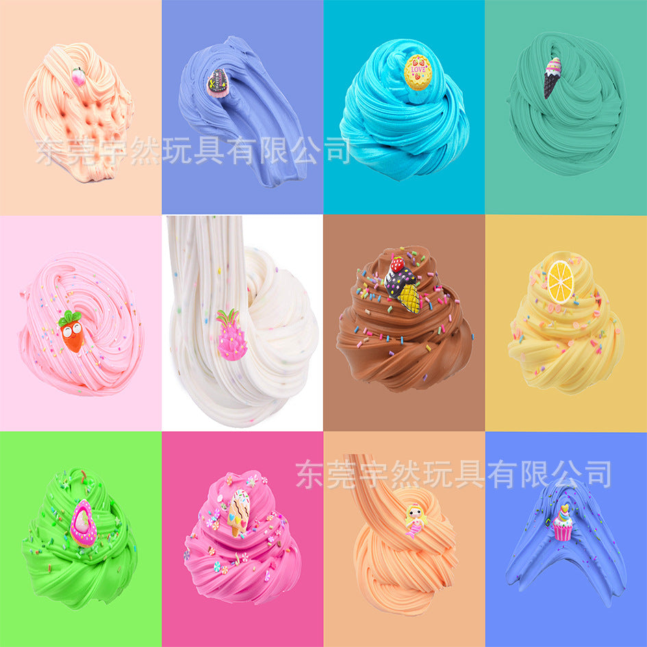 A 12pcs cotton mud set