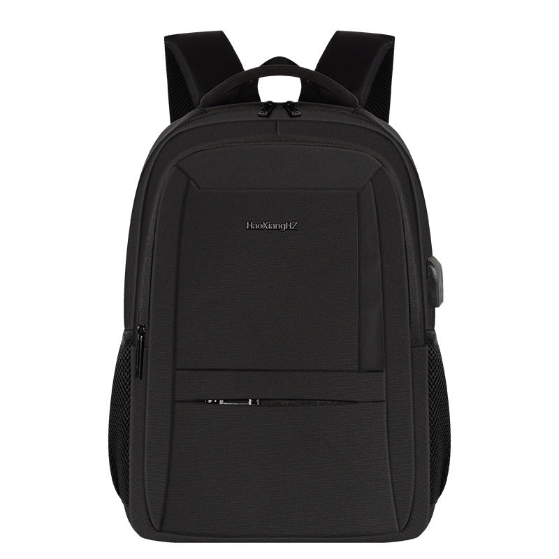 A new USB men's business backpack, laptop backpack 15.6 inch university student schoolbag wholesale