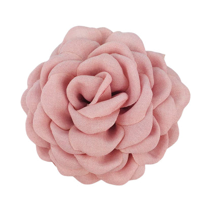 A Caro9cm Internet celebrity with the same baked edge hair grab flower 12cm Lolis burnt edge flower with brooch hairpin pin - Mixbatch