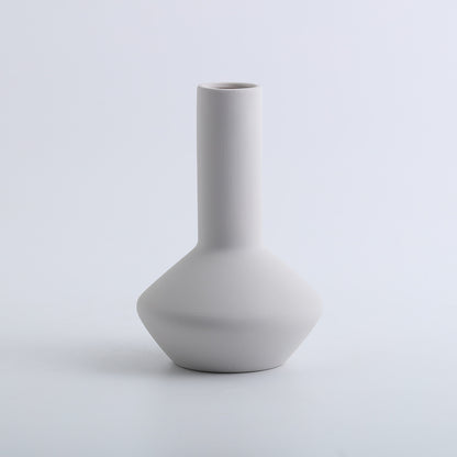A ceramic vase decorative ornament