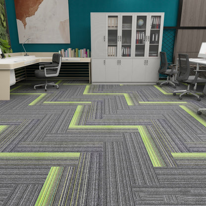A square splicing carpet hotel flame retardant carpet large area project full carpet commercial sound insulation office carpet