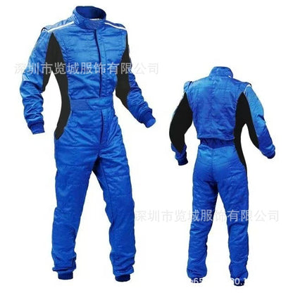 A racing jumpsuit