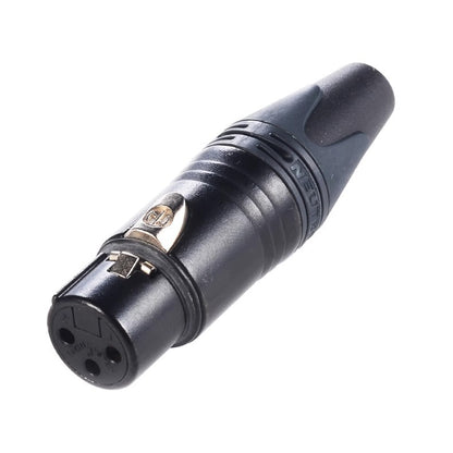 موصل صوت ثلاثي النواة من نوع XLR Kanon مطلي بالذهب من Youquek، ذكر وأنثى من نوع Canon NC3MXX/F