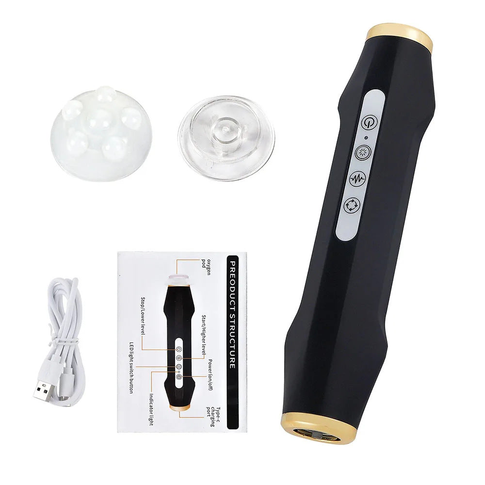 A Rejuvenating Oxygen Bubble Rejuvenating Instrument Active Water Moisturizing Rejuvenating Oxygen Bubble Rejuvenating Instrument Handheld Household Cleaning and Rejuvenating Instrument