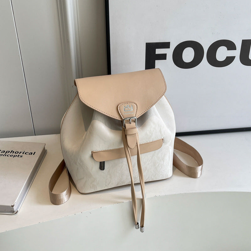 A summer new simple fashion casual travel bag large capacity women's backpack personalized foreign style backpack - Mixbatch