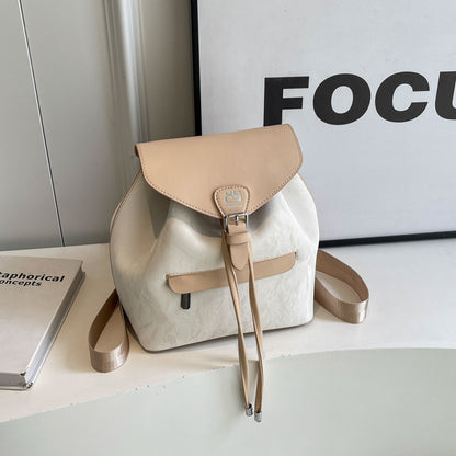 A summer new simple fashion casual travel bag large capacity women's backpack personalized foreign style backpack - Mixbatch