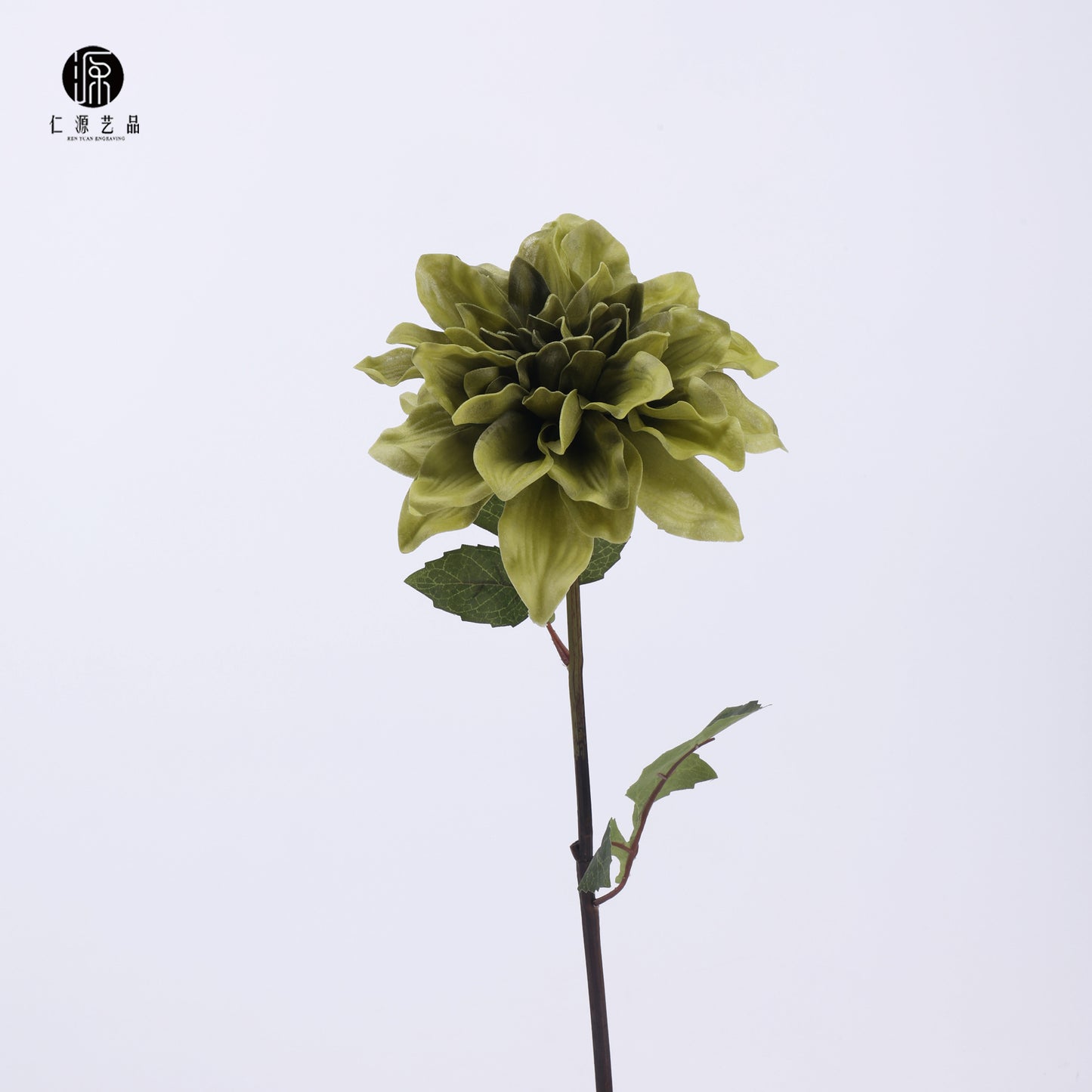 A dream color, moisturizing Dahlia PU simulated flower, wedding home decoration fake flower hotel photography flower arrangement