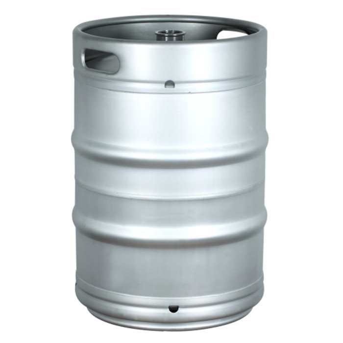 A 304 stainless steel beer keg