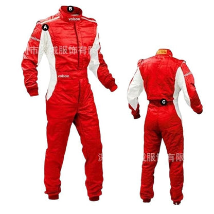 A racing jumpsuit