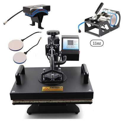 A heat transfer printing machine  five-in-one multi-functional heat press