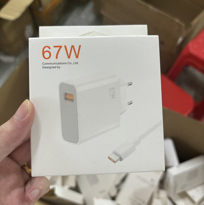 A 67W 120W European Charger