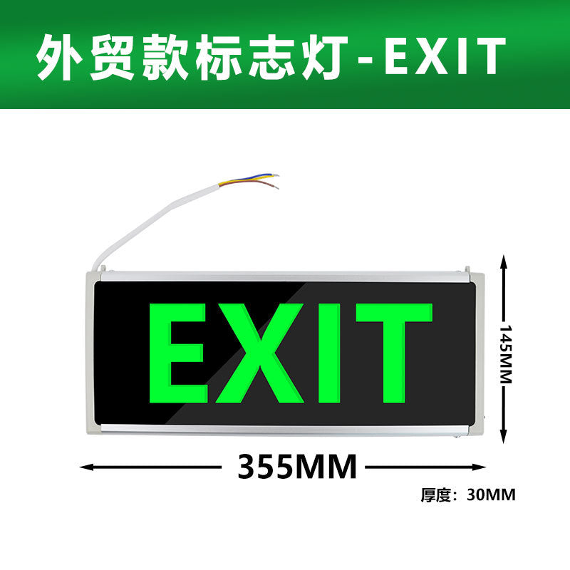 A Fire Evacuation Emergency Light EXIT