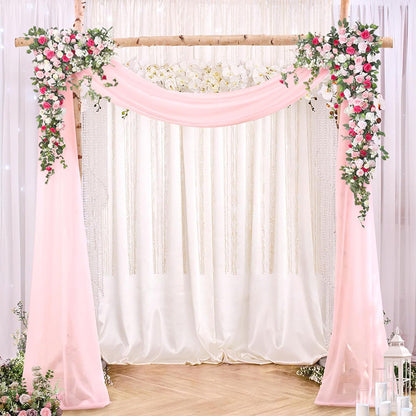 A outdoor curtain decoration