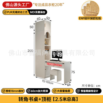 A The solid wood wardrobe with OSB board ENF grade melamine paint finish