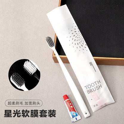 500 pieces Free shipping to Beirut by sea, hotel disposable toothbrush toothpaste razor comb care bag soap