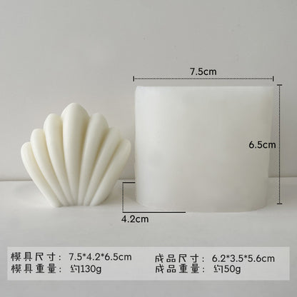 A shell silicone mold