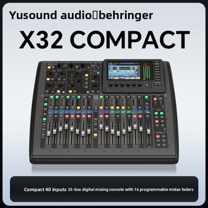 X32 X32C X32P X32R wing digital mixer performance stage