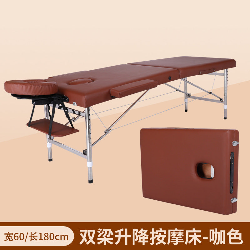 A  Adjustable massage table folding portable