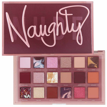 A huda 18-color eyeshadow 1st generation 3rd generation desert eyeshadow gold empowered inverted rose snowflake 18-color eyeshadow - Mixbatch