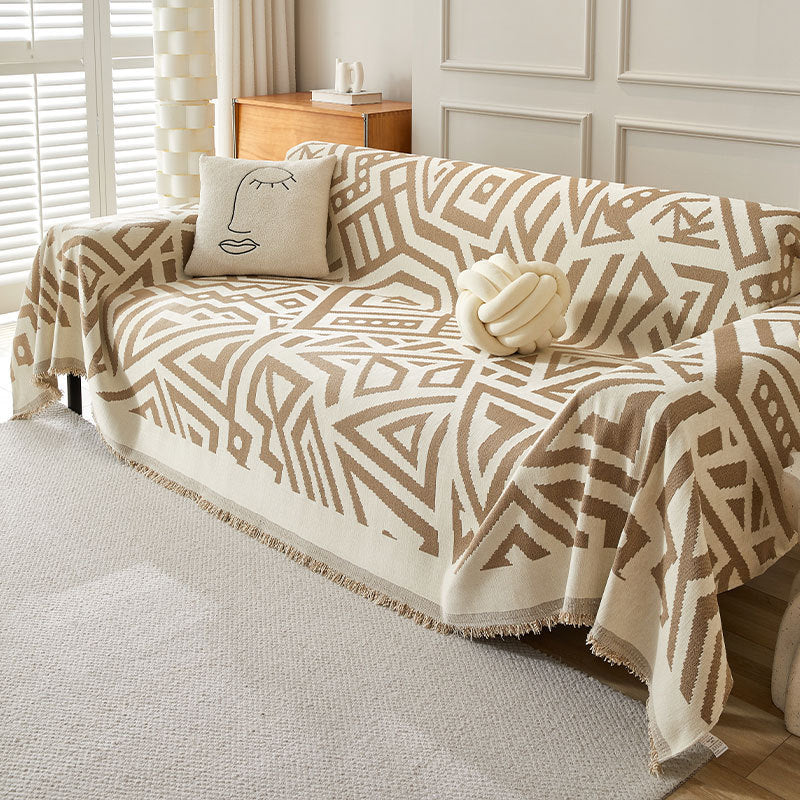 A sofa cover sofa cushion