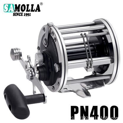 A PN300/400 Iron Plate Large Drum Reel – Durable & Heavy-duty