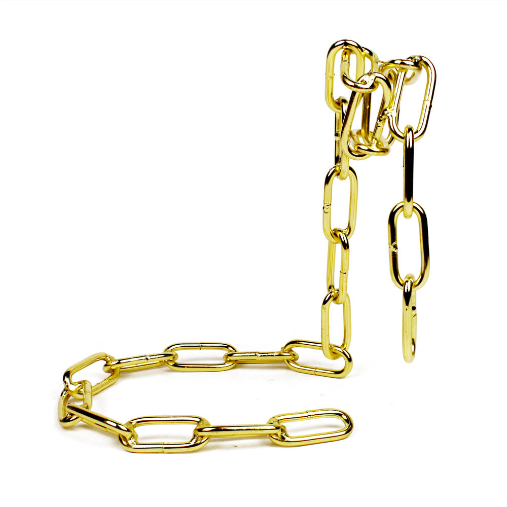 A magical suspended iron chain wine rack metal chain handicrafts personalized creative hotel bar ornament