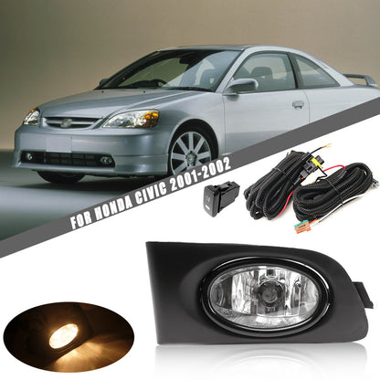 A Honda Civic 01-02 Front Fog Light Kit