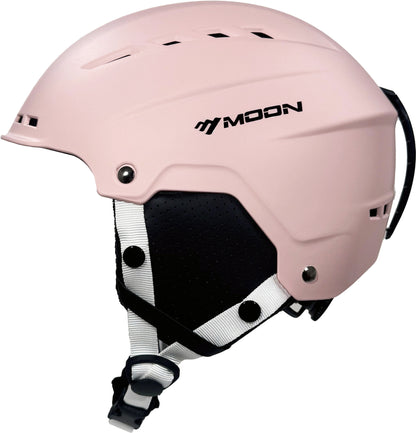 A ski helmet goggles