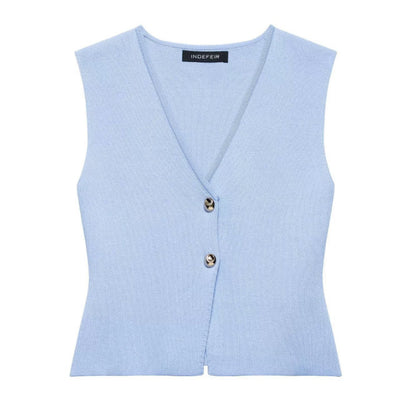 A vest vest skirt set