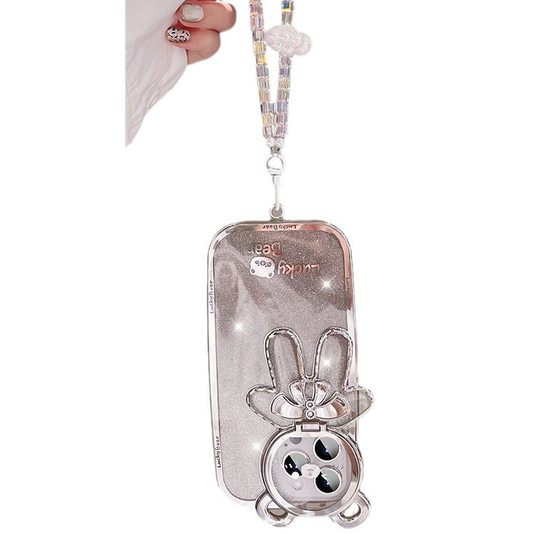 A Glitter Lanyard Phone Case