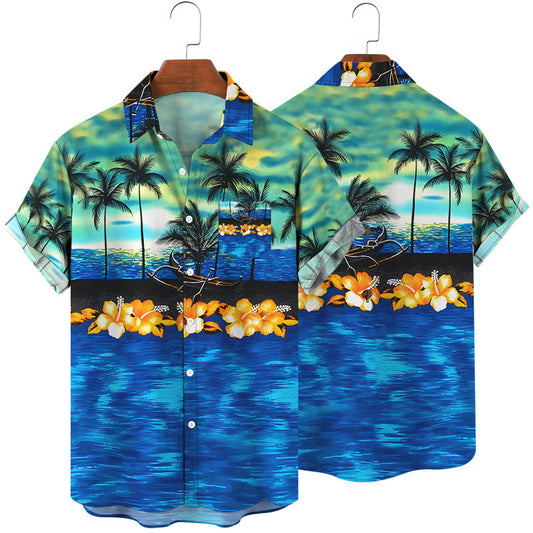 A printed summer shirt