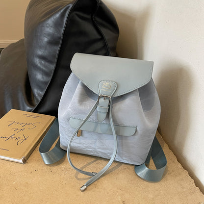 A summer new simple fashion casual travel bag large capacity women's backpack personalized foreign style backpack - Mixbatch