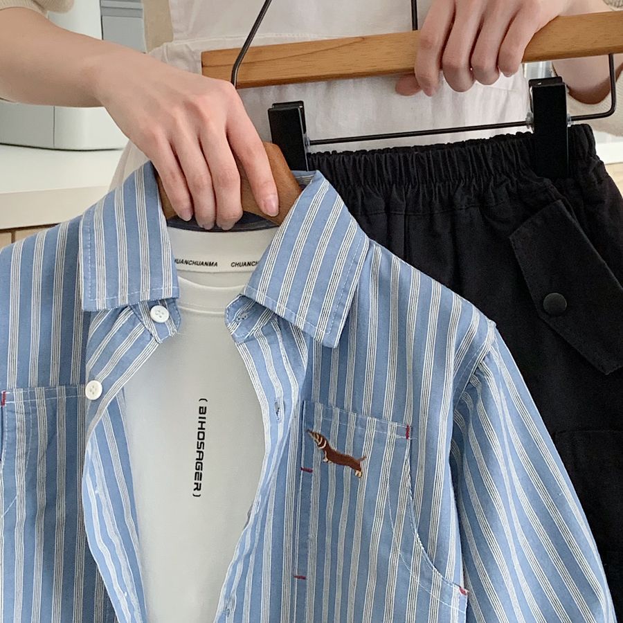 A boy's striped shirt - Mixbatch