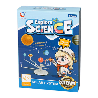 A solar system teaching model