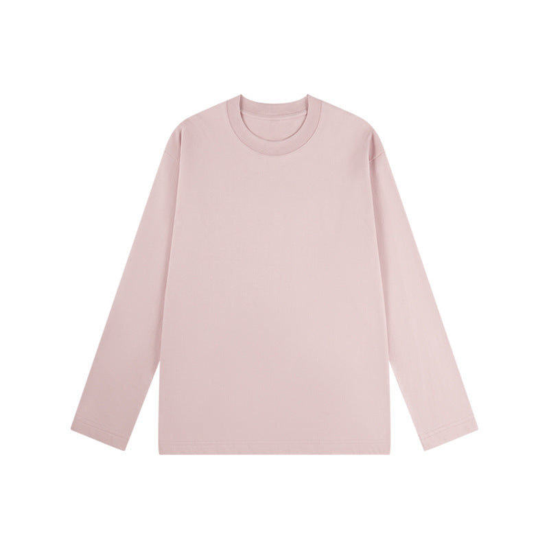 A cotton long-sleeved top