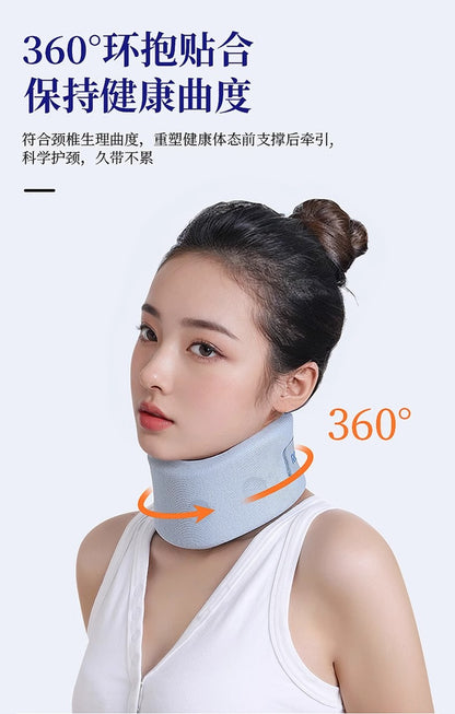 A Anti-bow head and neck tilt orthotics Home physiotherapy traction fixed support Cervical spine neck protection