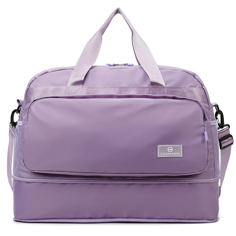 A expandable capacity storage bag