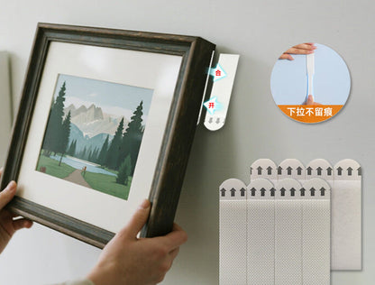 No punching hook hanging painting seamless sticker