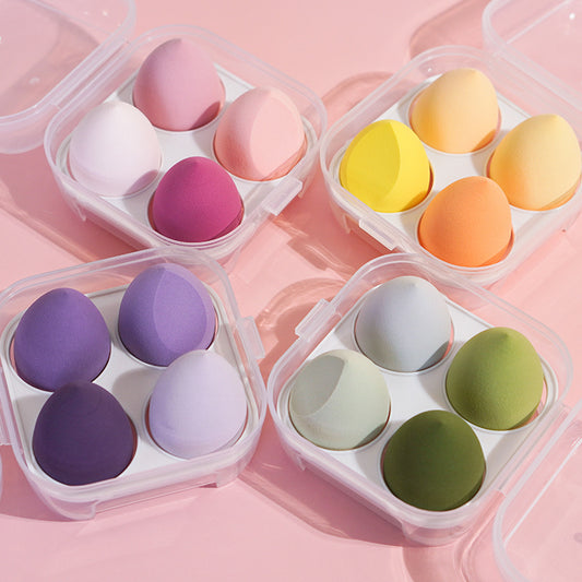 A beauty blender is both wet and dry, gourd egg, puff sponge egg, makeup egg air cushion puff is super soft and not easy to eat powder - Mixbatch