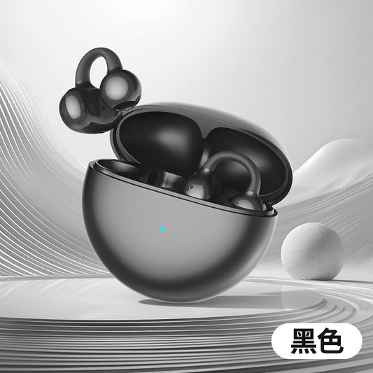 A Bluetooth headset ear clip type wireless bone conduction not in the ear 2025 new model officially applicable to iphone and Sony Q72